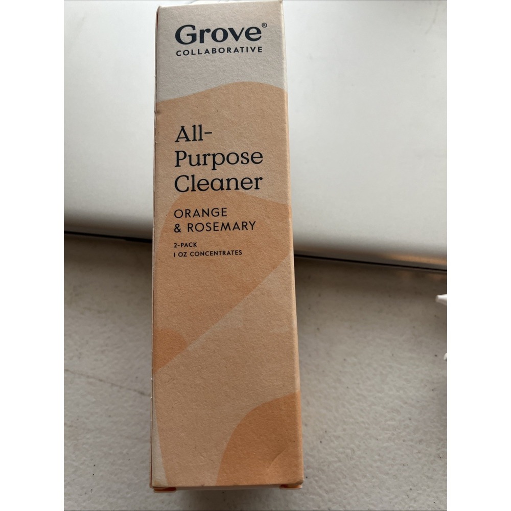 Brand New Grove , Box With 2  Orange & Rosemary 1 oz each